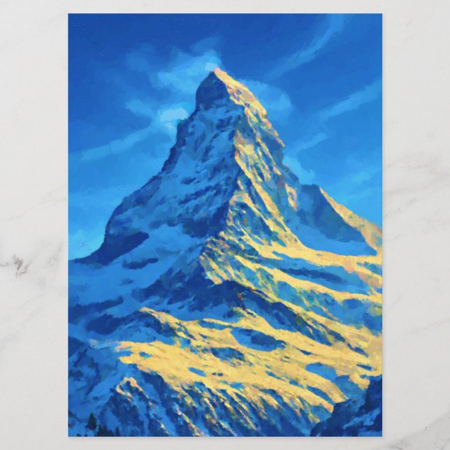 Zermatt Vintage Travel Programme (Front)