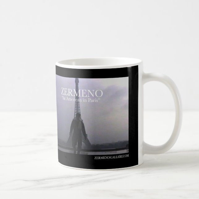 Zermeno "An American in Paris" Coffee Mug (Right)