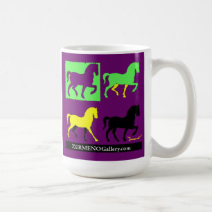 Zermeno's "4 Horses" Coffee Mug