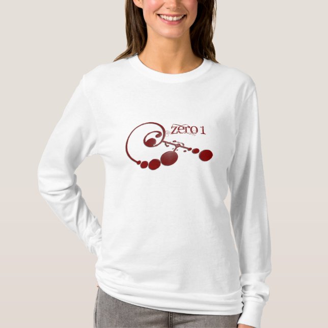 ZERO 1 Women's blood shirt (Front)