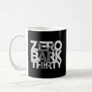 Zero Bark Thirty Belgian Malinois Military Dog Uni Coffee Mug