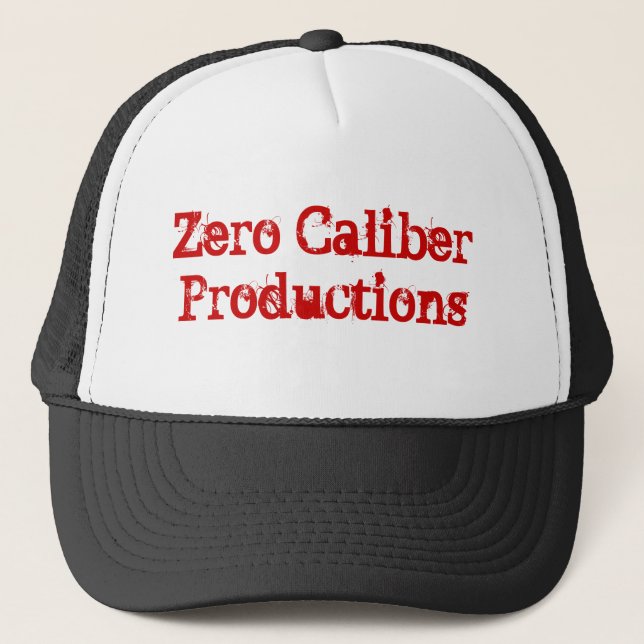 Zero Calibre Productions Trucker Hat (Front)
