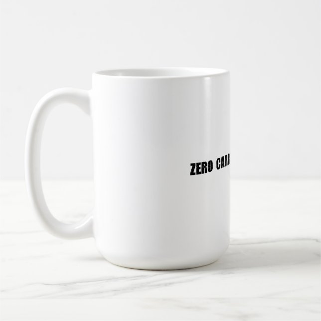 Zero Carbon Emission Hero Coffee Mug (Left)