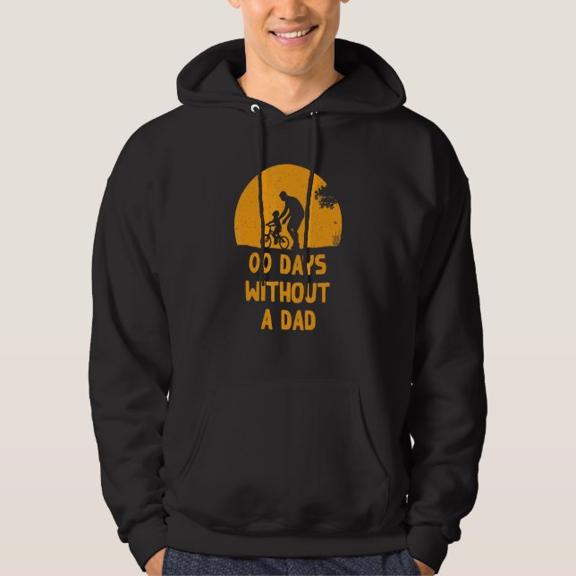 Zero Days Without A Dad Joke Father's Day Sayings  Hoodie (Front)