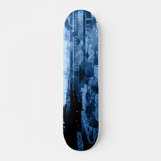 Zero Deck-Blue Skateboard (Front)