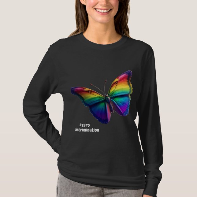 Zero Discrimination Day  Stand Out Stand Together T-Shirt (Front)