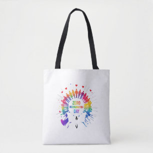 Zero Discrimination Day Tote Bag