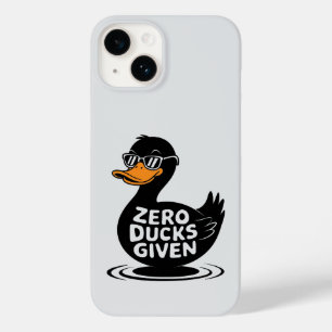Zero Ducks Given - Funny Cool Duck Design  Case-Mate iPhone 14 Case