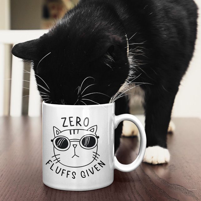 Zero Fluffs Given Coffee Mug (Creator Uploaded)