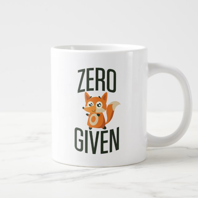 Zero Fox Given 20oz Coffee Mug (Right)