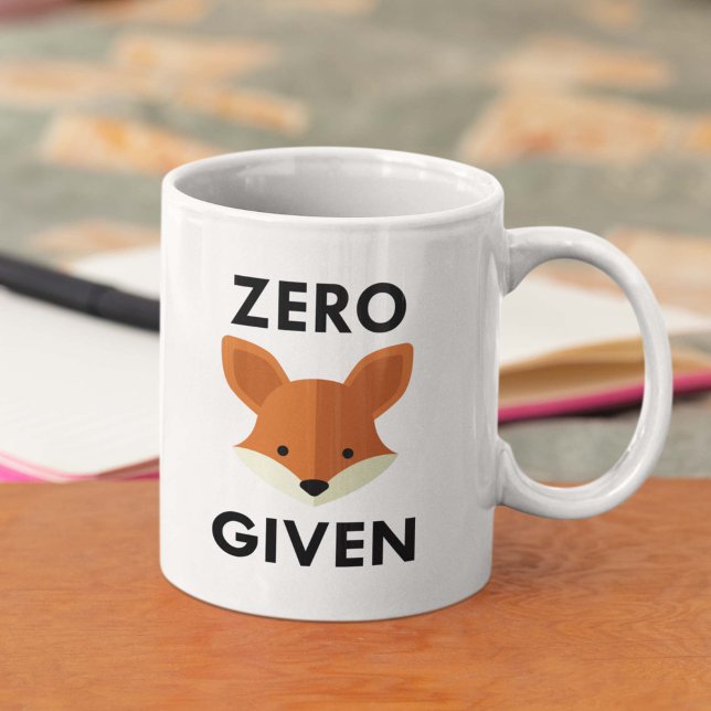 Zero Fox Given Coffee Mug (Creator Uploaded)