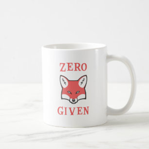 Zero (Fox) Given Coffee Mug