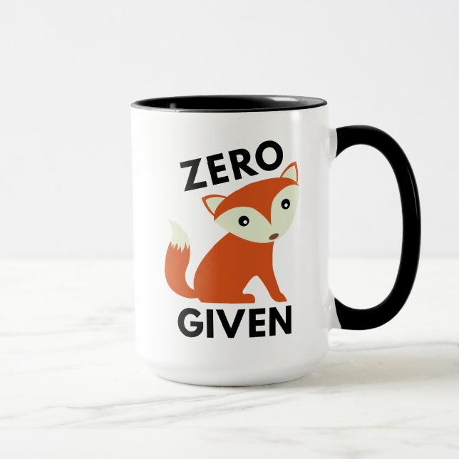 Zero Fox Given Mug (Right)