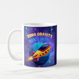 Zero gravity infinite dreams coffee mug
