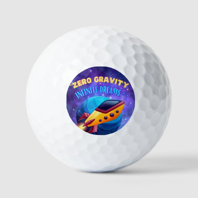 Zero gravity infinite dreams golf balls (Front)