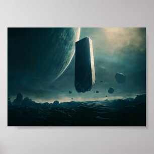 Zero Gravity Monolith Poster