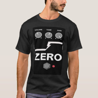 Zero Guitar Distortion Effect Pedal Best Men Wome T-Shirt