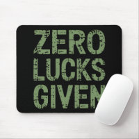 Zero Lucks Given St Paddy's Day Hilarious Patricks