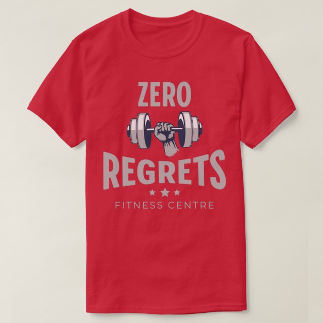 ZERO REGRETS T-Shirt (Design Front)