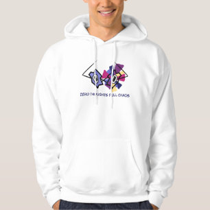 Zero Thoughts Full Chaos Funny Hoodie - Abstract G