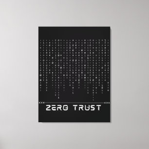 Zero Trust Canvas Print