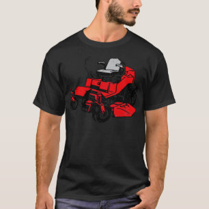 Zero Turn Riding Lawn Mower T-Shirt