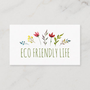 Zero Waste Eco Friendly Business Card