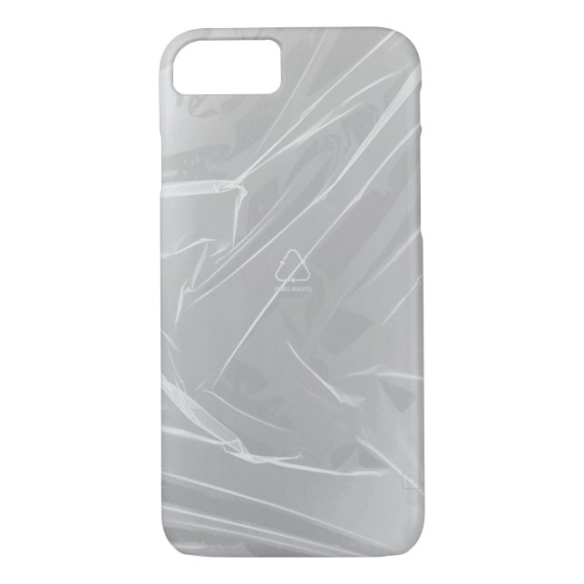 Zero Waste (Ocean Silver) Case-Mate iPhone Case (Back)