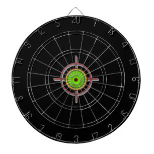 ZEROED IN DART BOARD
