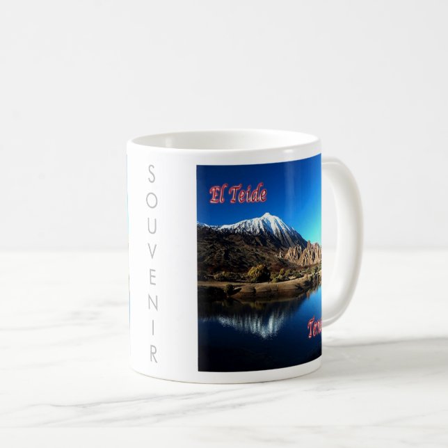 zES006 EL TEIDE Tenerife Spain, Coffee Mug (Front Right)