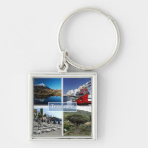 zES007 TENERIFE Canary Islands Spain, Key Ring