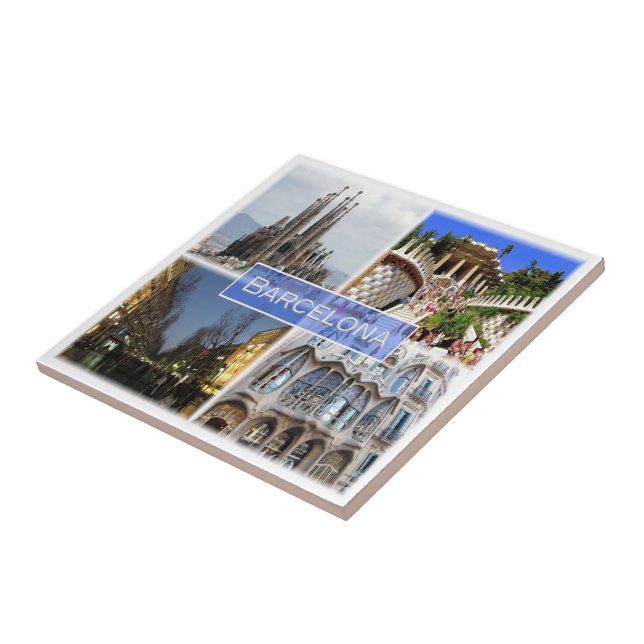 zES010 BARCELONA, Spain, Europe, Tile (Side)