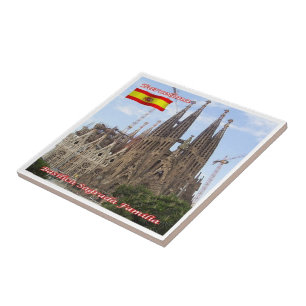 zES013 BARCELONA Basilica Sagrada Familia, Tile