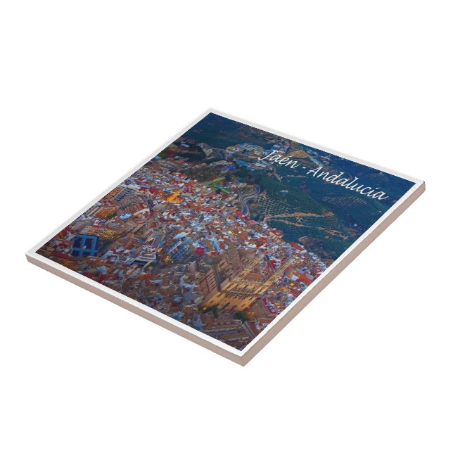 zES019 ANDALUCIA  JAÉN  Spain,  Tile (Side)