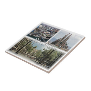 zES031 BARCELONA Spain, Tile