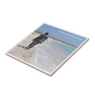 zES066 FORMENTERA BEACH Balearic Spain, Tile
