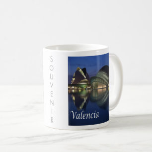zES100 VALENCIA panorama, Spain, Coffee Mug