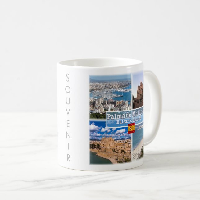 zES107 MALLORCA PALMA, Balearic Islands, Coffee Mug (Front Right)