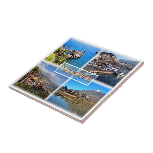 zES108 TENERIFE, LOS GIGANTOS, SANTA CRUZ,  Tile (Side)