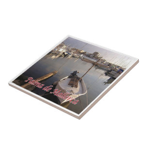 zES135 PALMA D MALLORCA, Yacht Club Portitxol, Tile