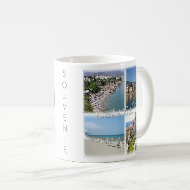 zES156 COSTA DEL SOL, Spain, Coffee Mug (Front Right)