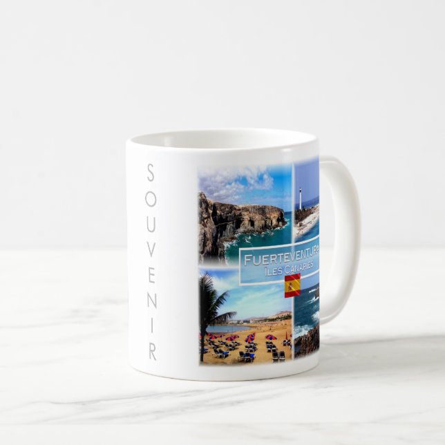 zES158 FUERTEVENTURA Iles Canaries Cuevas de Ajyuy Coffee Mug (Front Right)