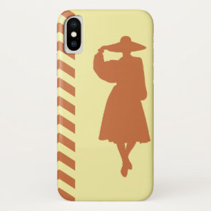 Zest Cream Neutral Chevrons Fashion iPhone X Case