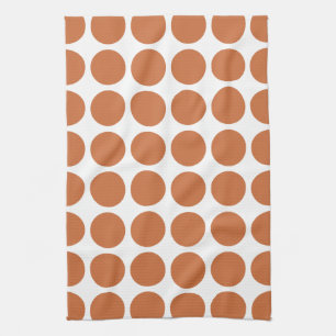 Zest Neutral Dots Tea Towel