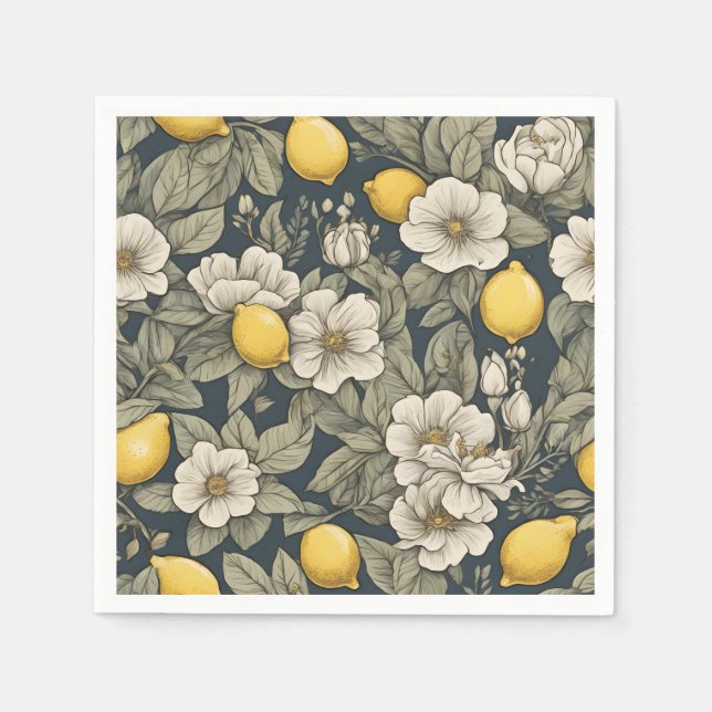 Zest Wishes Cocktail Napkin (Front)