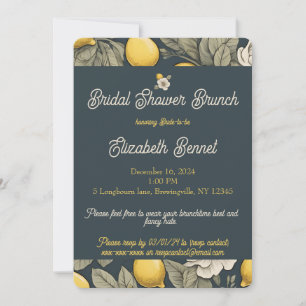 Zest Wishes-Garden Party Bridal Shower Invitation