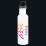 Zestal Trim 710 Ml Water Bottle<br><div class="desc">White stainless steel water bottle featuring the Zestal Trim logo.</div>