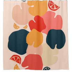 Zestful Zen Shower Curtain