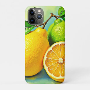 Zesty Citrus Burst of Sunshine Design iPhone 11 Pro Case