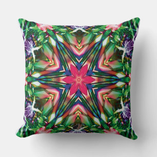 Zesty Kaleidoscope Pillow